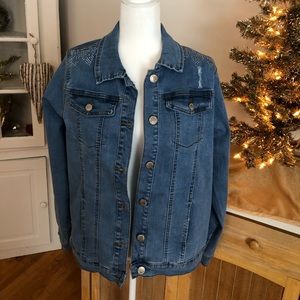 Jean jacket size 1x